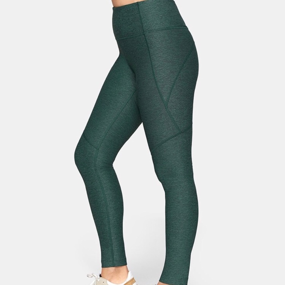 OUTDOOR VOICES Hi-rise evergreen legging